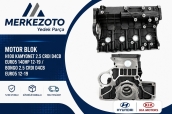 MOTOR BLOK H100 KAMYONET 2.5 CRDİ D4CB EURO5 140HP 12-19  BONGO 2