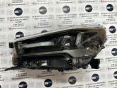 Toyota Hilux Koyu Gri Siyah Mercek Tip Sol Far Lambası 2021-2024