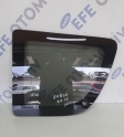 fiat doblo 2015 sol arka kelebek/yan duvar camı (son fiyat)