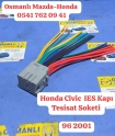 Honda Civic  IES Kapı Tesisat Soketi