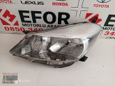 TOYOTA YARİS DÜZ SOL FAR ÇIKMA ORİJİNAL PARÇA 2012-2014