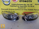 Fluence için Orjinal Renault Çıkma Sağ-Sol Farlar ve Diğer P
