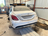 MERCEDES C200 AMG 2017 ARKA TAMPON ORJİNAL ÇIKMA PARÇA