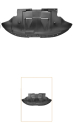 PASSAT B5 AUDİ A4 KARTER ALT MUHAFAZA 1997-2001 8D0863821S