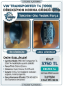Transporter t4 1998 direksiyon korna göbeği