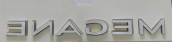 908923633R  ARKA MONOGRAM YAZI MEGANE IV ( MEGANE )