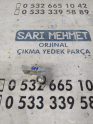 Oto Çıkma Parça / Mekanik / Kapı Menteşesi / Seat / Altea / Çıkma Parça 