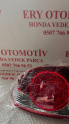 07-09 HONDA CİVİC SIFIR SOL STOP