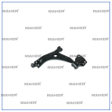 FORD FOCUS SALINCAK III 10-18  C-MAX II 10 ROTİLLİ SAC ÖN ALT
