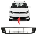 1T0853677C CADDY 2011-2015 ÖN TAMPON ORTA IZGARA KROMSUZ