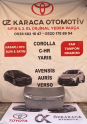 2019-2025 TOYOTA COROLLA ÇIKMA ORJİNAL BAGAJ KAPAĞI