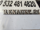 RENAULT 21 YAZİ AMBLEMİ