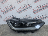 VW PASSAT B8 LEDLİ MERCEKLİ SAĞ FAR ORJINAL