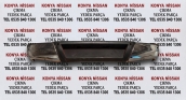 NİSSAN NAVARA YS23 ARKA TAMPON