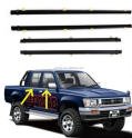Toyota Hılux LN85 Dış Cam Sıyırıcı Fitil 4 Adet Set 1990-1997