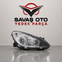 CORSA D ÖN FAR MOTOR.KROM SİYAH SAĞ SOL 2006 VE ÜZERİ / TAİWAN
