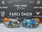 HYUNDAİ ACCENT ERA 2007-09 SAĞ-SOL TAKIM ÖN FAR SIFIR SARI SİNYAL