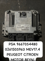 PSA 9667054480 0261S05963 MEV17.4 PEUGEOT CİTROEN MOTOR BEYNİ