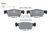 Volkswagen TEXTAR Fren Balatasi Arka 7H8698451 T5
