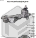 SKODA Octavia IICombi(1Z5)(1Z3) ELEKTRİKLİ DİREKSİYON KUTUSU1K19