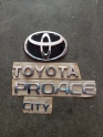 TOYOTA PROACE CITY ORJİNAL BAGAJ YAZISI VE ARMA