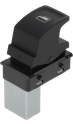 POLO TEKLİ CAM DÜGMESİ 14-19 6RD959855D SİYAH