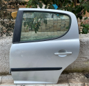 2006-2014 MODEL PEUGEOT 207 HATASIZ ORJ ÇIKMA SOL ARKA KAPI