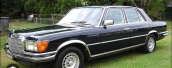 MERCEDES W116 280S-SE HURDA BELGELİ ARAÇ