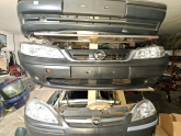 ÖZMEN OPEL VECTRA B MAKYAJLI ÖN TAMPON SAĞ SOL FAR SİS PANJUR