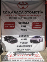 2007-2018 TOYOTA COROLLA CIKMA ORJINAL TAMPON DEMIRI