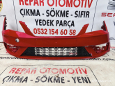 Seat Leon ön tampon kırmızı 2017-20 orijinal çıkma 5f0807221r
