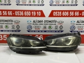 VOLKSWAGEN GOLF 7 HİGLİNE SAĞ-SOL SÖKME FAR ORJİNAL ÇIKMA