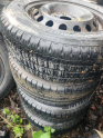 MERCEDES VİTO/VİANO W639 ÇIKMA ORİJİNAL SAC JANT LASTİK TAKIMI