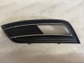 Audi A4 2013-2015 Ön Tampon Sol Sis Farı Kapağı Kromlu 8K0807681B
