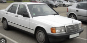 MERCEDES W201 190 SERİSİ HURDA BELGELİ ARAÇ