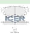 ICER FREN BALATA ARKA IKAZLI MITSUBISHI ASX (GA,W) 1.6 2010-/ 1.8