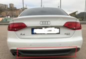AUDI A5- 08/12; ARKA KARLIK PANJURU SİYAH (S LINE QUATTRO)