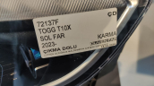 Oto Çıkma Parça / Elektrik / Far / Togg / T10X / Çıkma Parça 