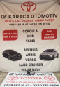 2006-2012 TOYOTA COROLLA ÇIKMA ORJİNAL KATLANIR AYNA