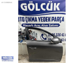 Renault Fluence Sağ Ön Kapı Füme ORJİNAL