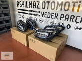 W205 SOL FAR SIFIR MERCEDES YAZILI