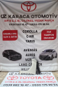 2013-2018 TOYOTA YARİS ÇIKMA ORJİNAL SOL ÖN ÇAMURLUK