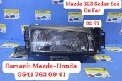 Mazda 323 Sedan Sağ Ön Far   92 97