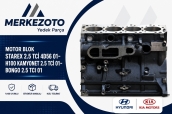 MOTOR BLOK STAREX 2.5 TCİ 4D56 H100 KAMYONET 2.5 TCİ 01-  BONGO