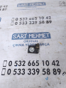 ÇIKMA SKODA FABİA SOL ÖN KAPI ALT MENTEŞE
