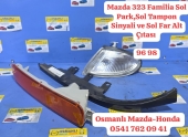 Mazda 323 Familia Sol Park,Sol Tampon Sinyali ve Sol Far Alt Çıta
