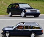 MERCEDES W124 SW HURDA BELGELİ ARAÇ