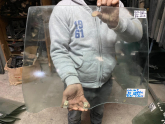 MİTSUBİSHİ GALANT SOL ARKA KAPI CAMI 90 MODEL ORJİNAL ÇIKMA