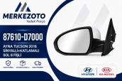 AYNA TUCSON 2016 SİNYALLİKATLAMALI SOL 8 FİŞLİ - 87610-D7000