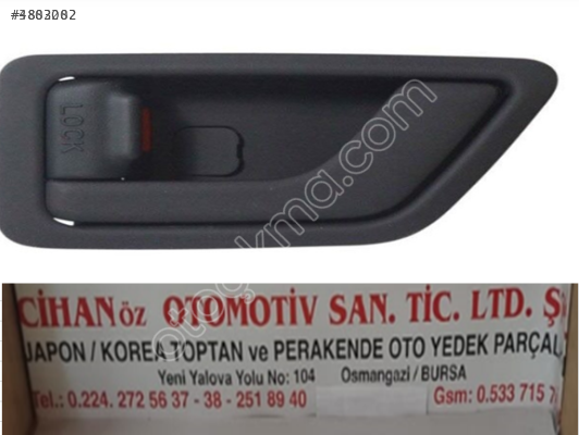 GETZ 02-06 SOL İÇ KAPI KOL